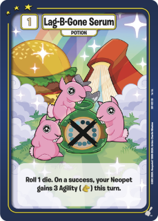 Lag-B-Gone Serum [Fire Uni Starter Deck]