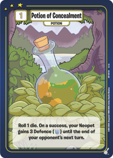 Potion of Concealment [Fire Uni Starter Deck]
