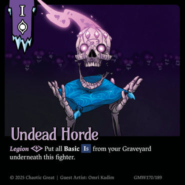 Undead Horde (GMW170/189) [Base Set]