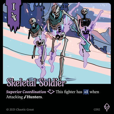 Skeletal Soldier (C092) [Base Set]