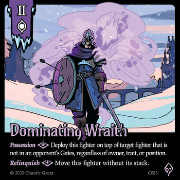 Dominating Wraith (C083) [Base Set]