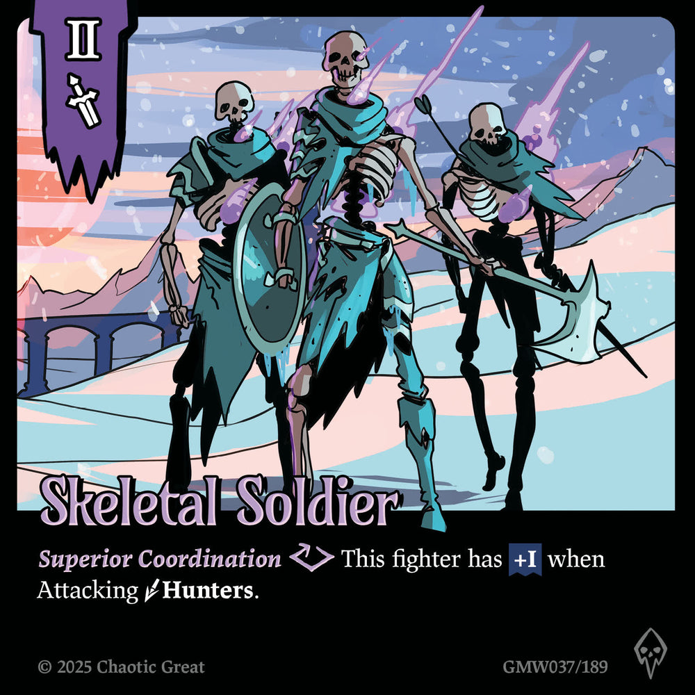 Skeletal Soldier (GMW037/189) [Base Set]