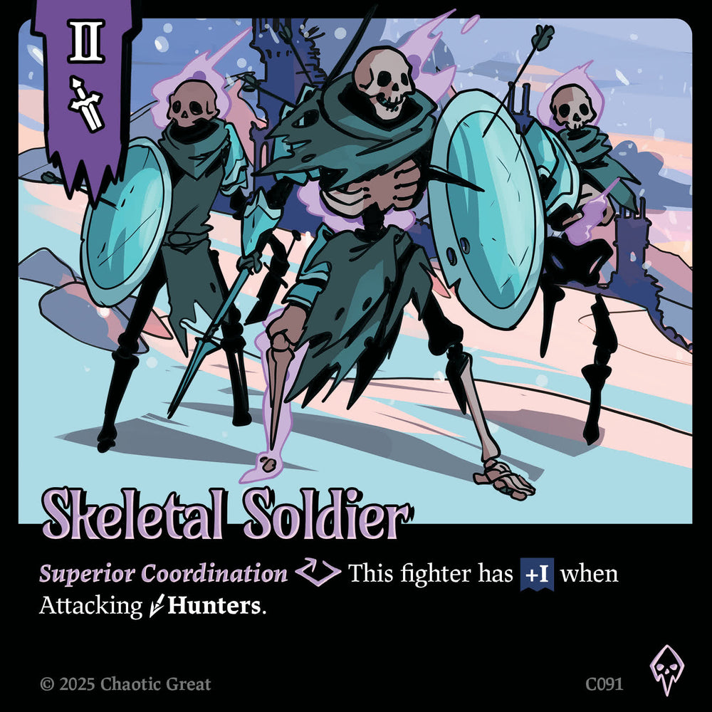 Skeletal Soldier (C091) [Base Set]