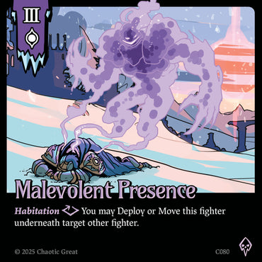 Malevolent Presence (C080) [Base Set]