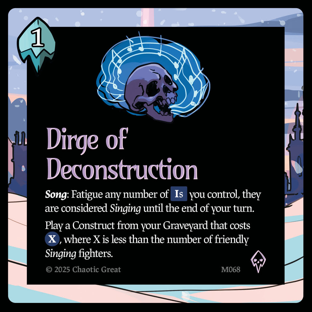 Dirge of Deconstuction (M068) [Marvorren Expansion]