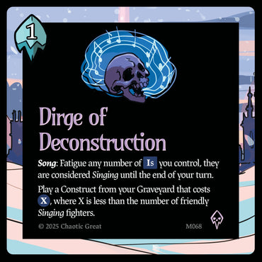 Dirge of Deconstuction (M068) [Marvorren Expansion]