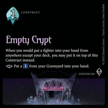 Empty Crypt (GMW108/189) [Rotborn Expansion]
