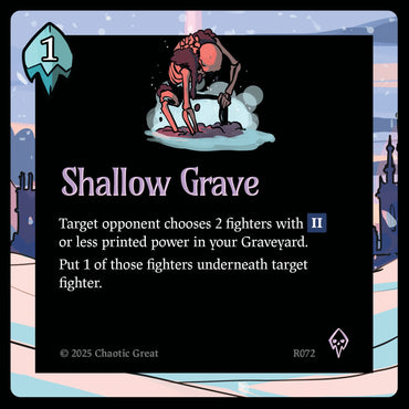 Shallow Grave (R072) [Rotborn Expansion]