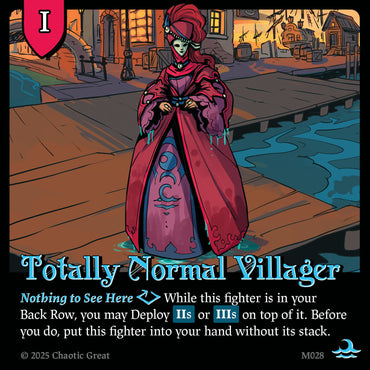 Totally Normal Villager (M028) [Marvorren Expansion]