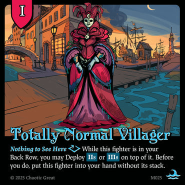 Totally Normal Villager (M025) [Marvorren Expansion]