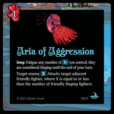 Aria of Aggression (M029) [Marvorren Expansion]