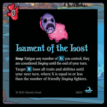 Lament of the Lost (M033) [Marvorren Expansion]