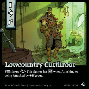 Lowcountry Cutthroat (GMW126/189) [Base Set]
