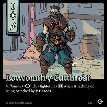 Lowcountry Cutthroat (C161) [Base Set]