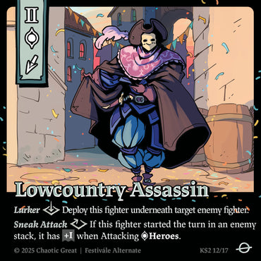 Lowcountry Assassin (KS2 12/17) [Base Set]
