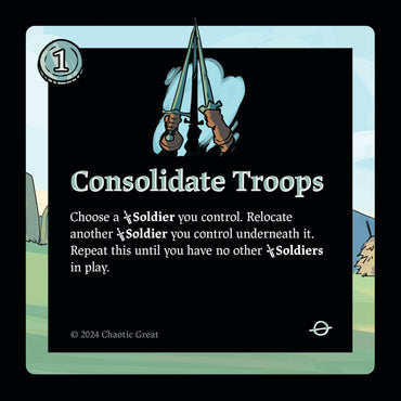 Consolidate Troops [Base Set]