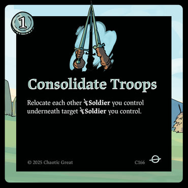 Consolidate Troops (C166) [Base Set]
