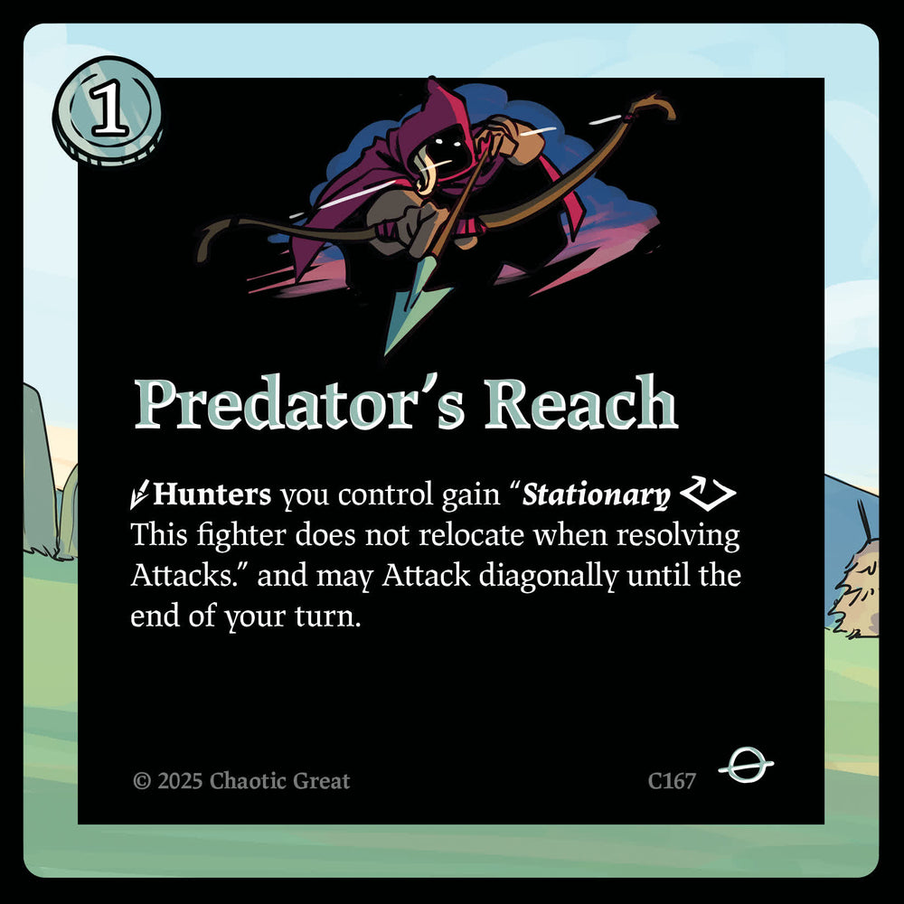Predator’s Reach (C167) [Base Set]