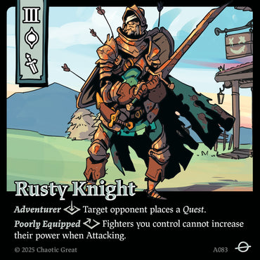 Rusty Knight (A083) [Auroxi Expansion]