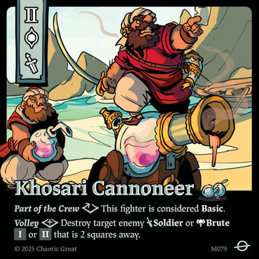 Khorsari Cannoneer (M079) [Marvorren Expansion]