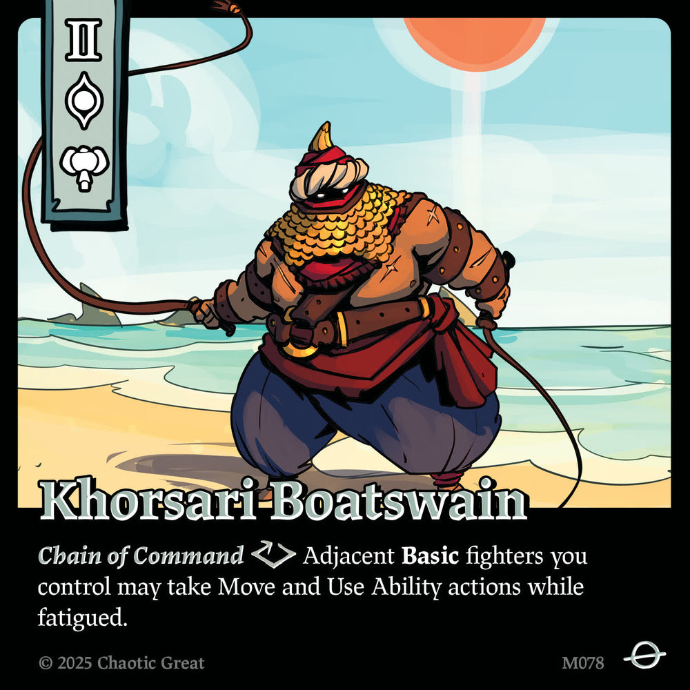 Khorsari Boatswain (M078) [Marvorren Expansion]