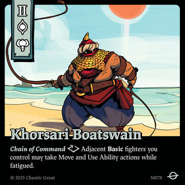 Khorsari Boatswain (M078) [Marvorren Expansion]