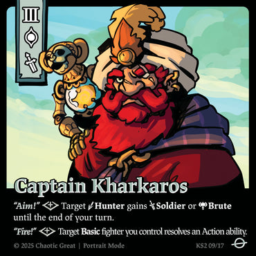 Captain Kharkaros (KS2 09/17) [Marvorren Expansion]