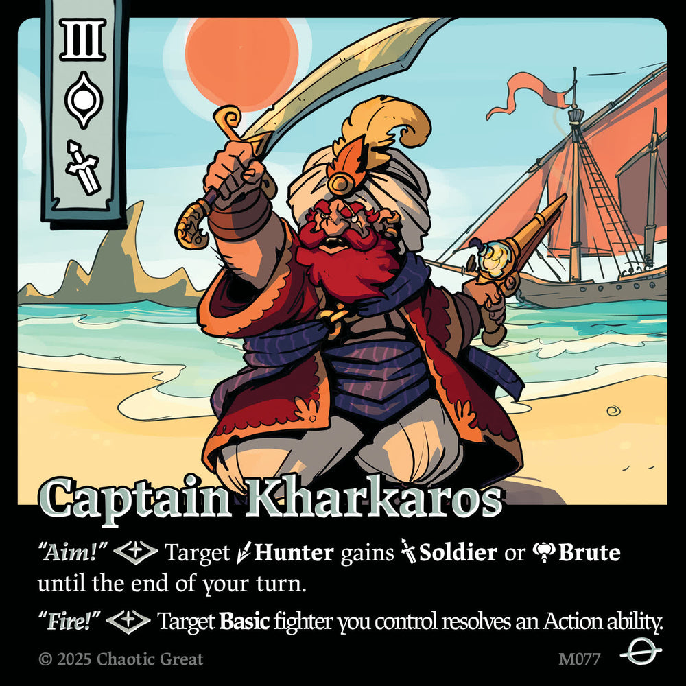 Captain Kharkaros (M077) [Marvorren Expansion]