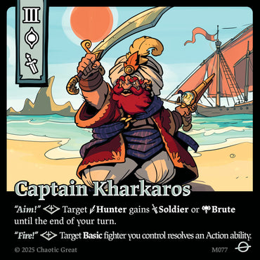 Captain Kharkaros (M077) [Marvorren Expansion]