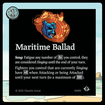 Maritime Ballad (M089) [Marvorren Expansion]