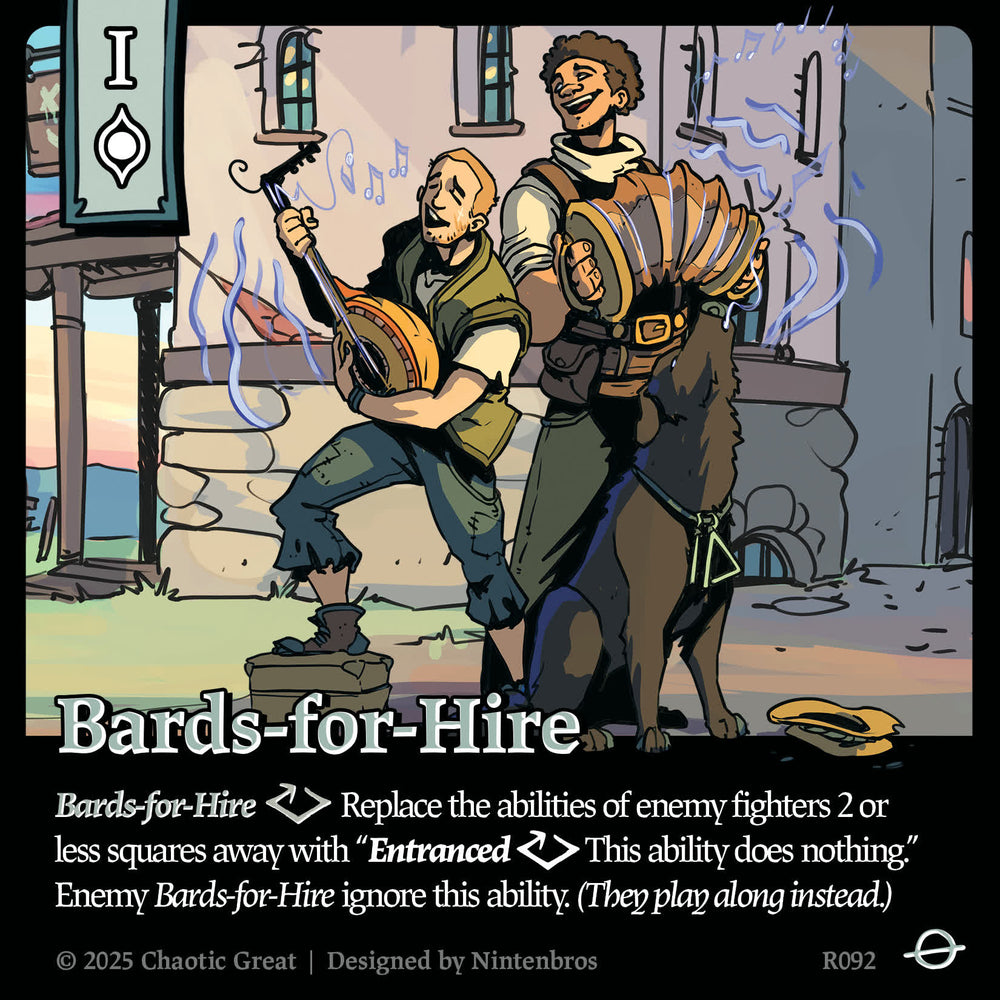 Bards-for-Hire (R092) [Rotborn Expansion]