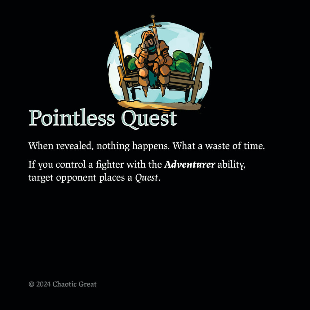 Pointless Quest [Auroxi Expansion, Rotborn Expansion]