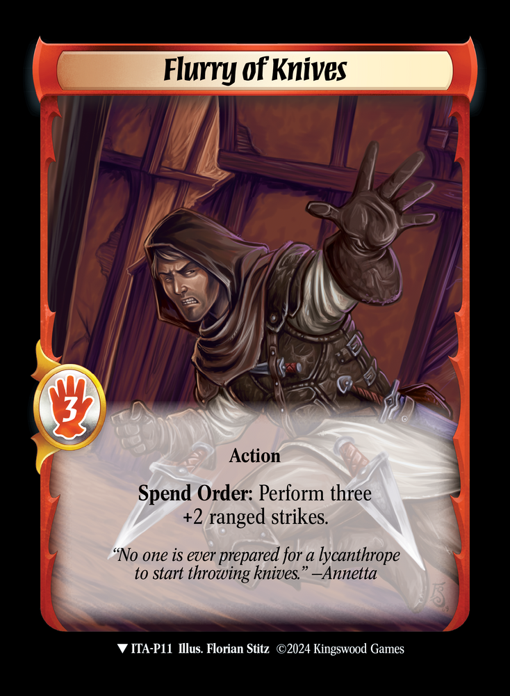 Flurry of Knives (Extended Art) [Into the Accordlands]