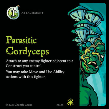 Parasitic Cordyceps (M138) [Marvorren Expansion]