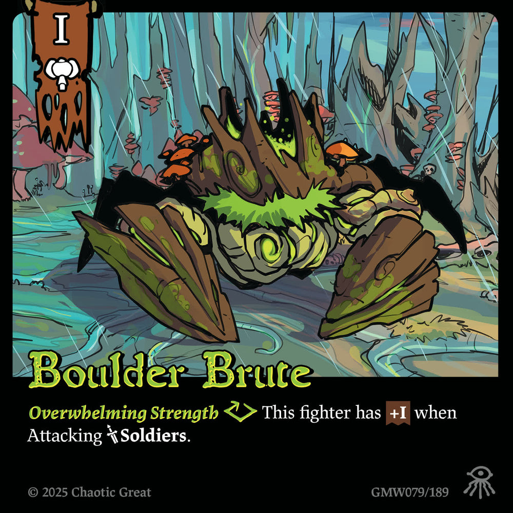 Boulder Brute (GMW079/189) [Rotborn Expansion, Marvorren Expansion]