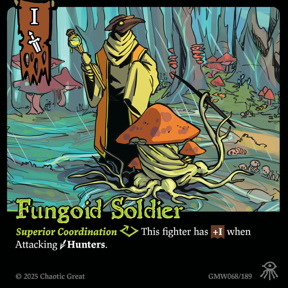 Fungoid Soldier (GMW068/189) [Rotborn Expansion, Marvorren Expansion]