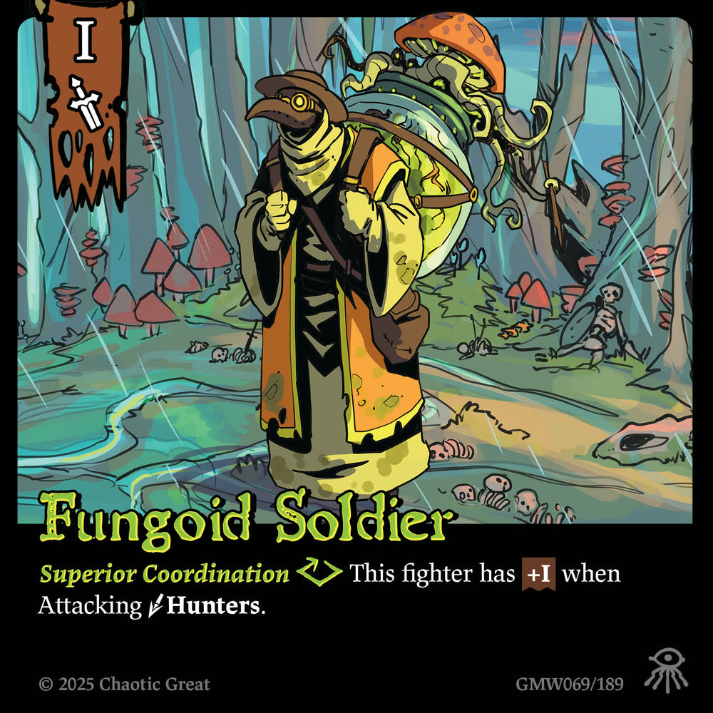 Fungoid Soldier (GMW069/189) [Rotborn Expansion, Marvorren Expansion]