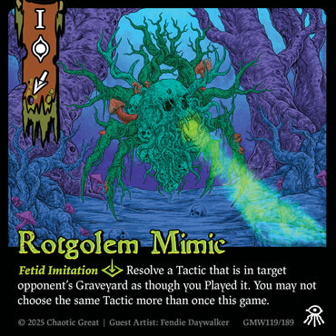 Rotgolem Mimic (GMW119/189) [Rotborn Expansion]
