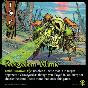 Rotgolem Mimic (R009) [Rotborn Expansion]