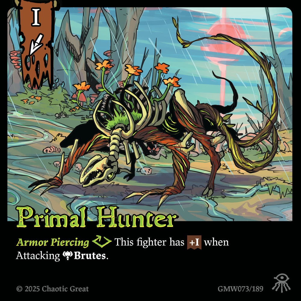 Primal Hunter (GMW073/189) [Rotborn Expansion, Marvorren Expansion]