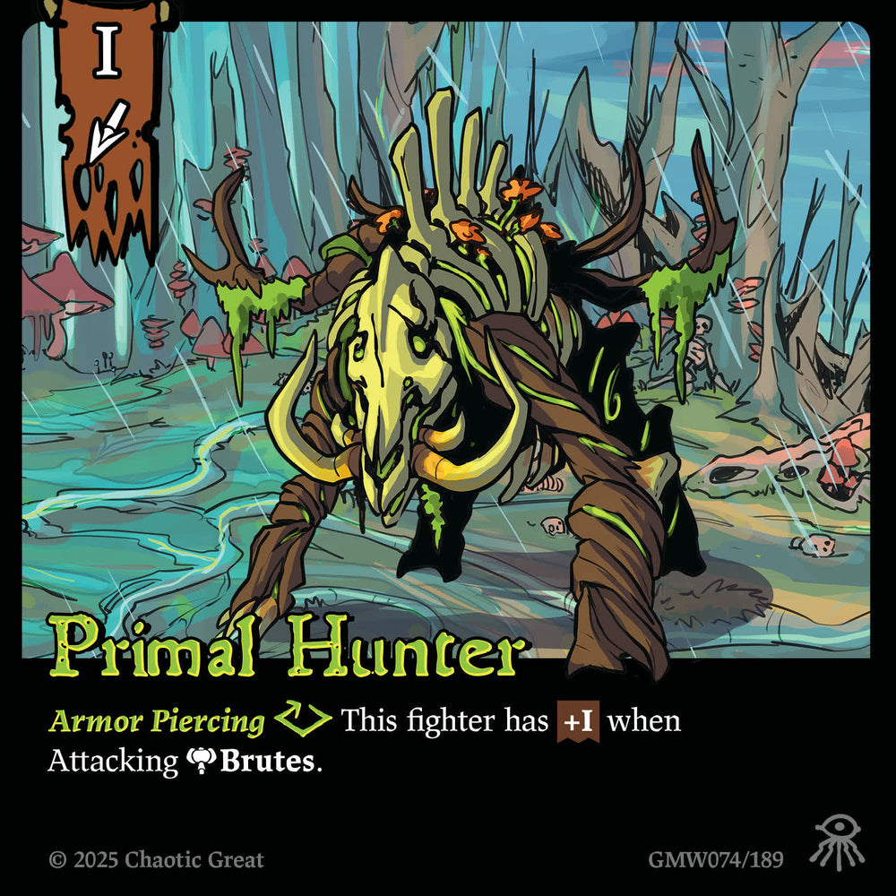 Primal Hunter (GMW074/189) [Rotborn Expansion, Marvorren Expansion]