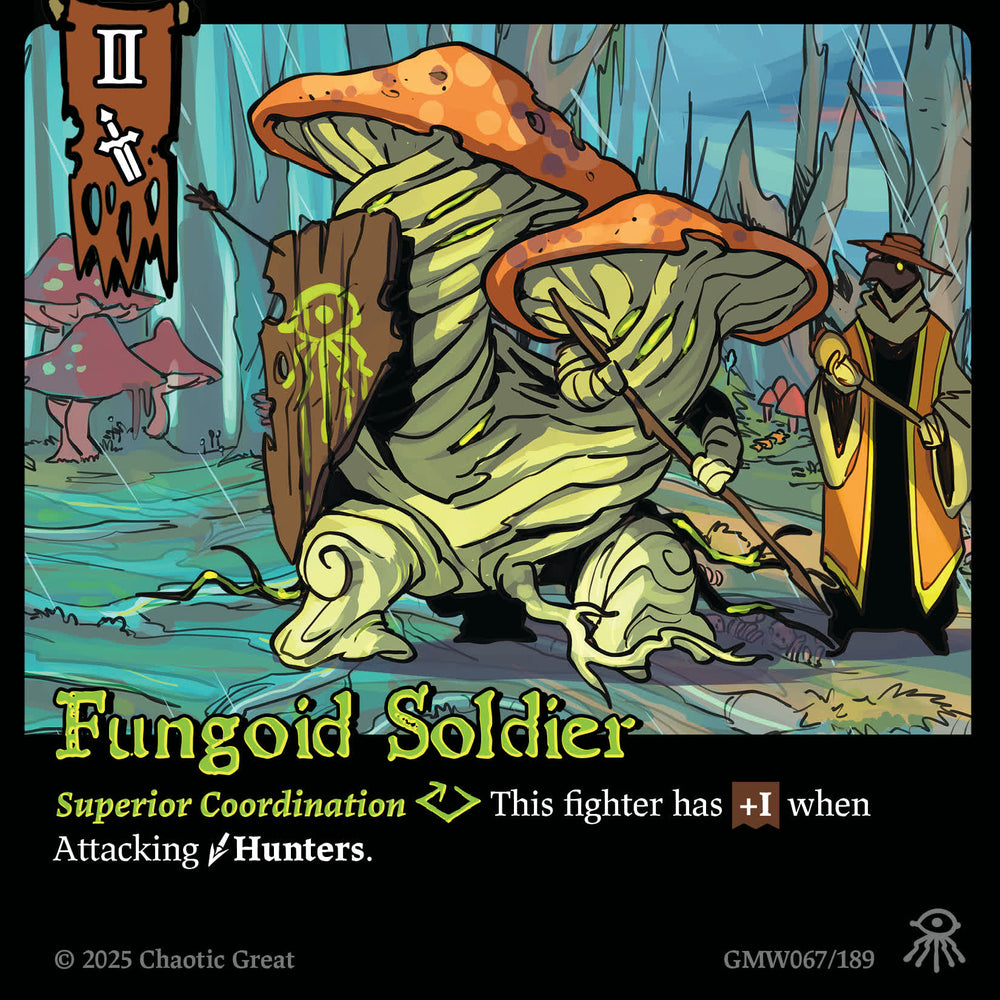 Fungoid Soldier (GMW067/189) [Rotborn Expansion, Marvorren Expansion]