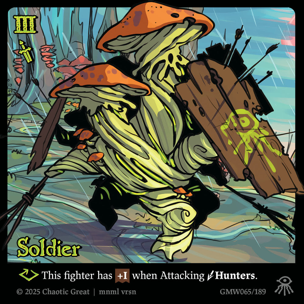 Soldier (Fungoid) (GMW065/189) [Rotborn Expansion, Marvorren Expansion]