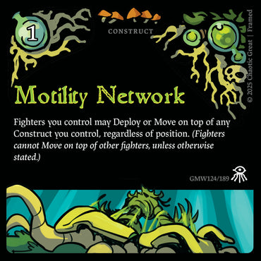 Motility Network (GMW124/189) [Rotborn Expansion]