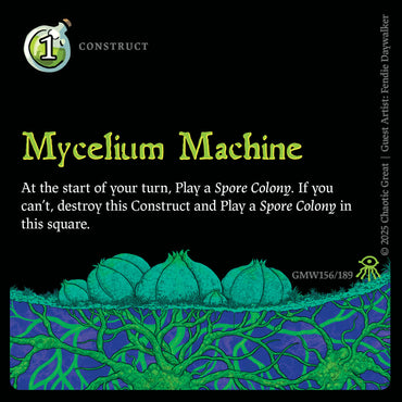 Mycelium Machine (GMW156/189) [Rotborn Expansion]