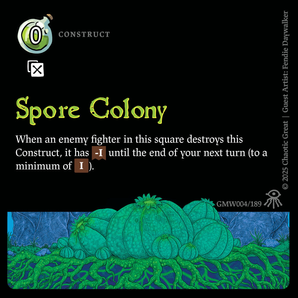 Spore Colony (GMW004/189) [Rotborn Expansion, Marvorren Expansion]