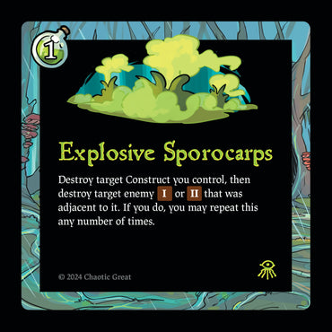 Explosive Sporocarps [Rotborn Expansion]