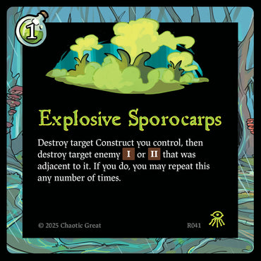 Explosive Sporocarps (R041) [Rotborn Expansion]