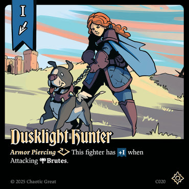 Dusklight Hunter (C020) [Base Set]