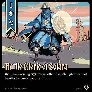 Battle Cleric of Solara (C008) [Base Set]